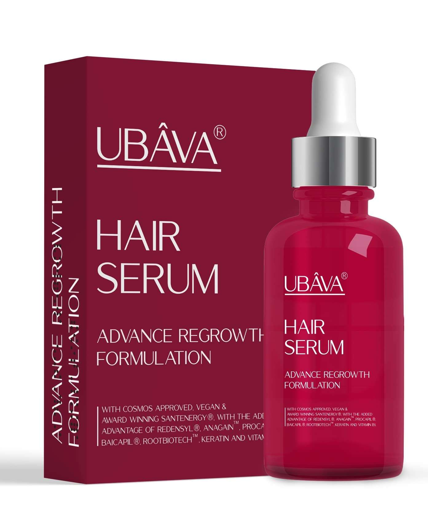 UBAVA Hair Serum + UBAVA AD Hair Serum + UBAVA AG Hair Serum + UBAVA MG Hair Shmpoo (4) 5