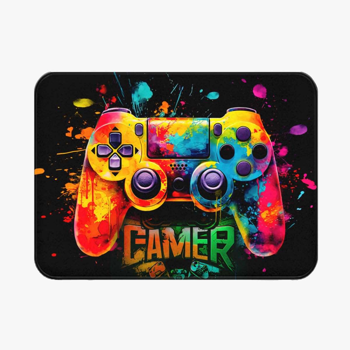 Gaming Rug for Boys Bedroom,Video Game Carpet with Gaming Theme Design,Gamer Rug for Room 3'4" x 5' 4