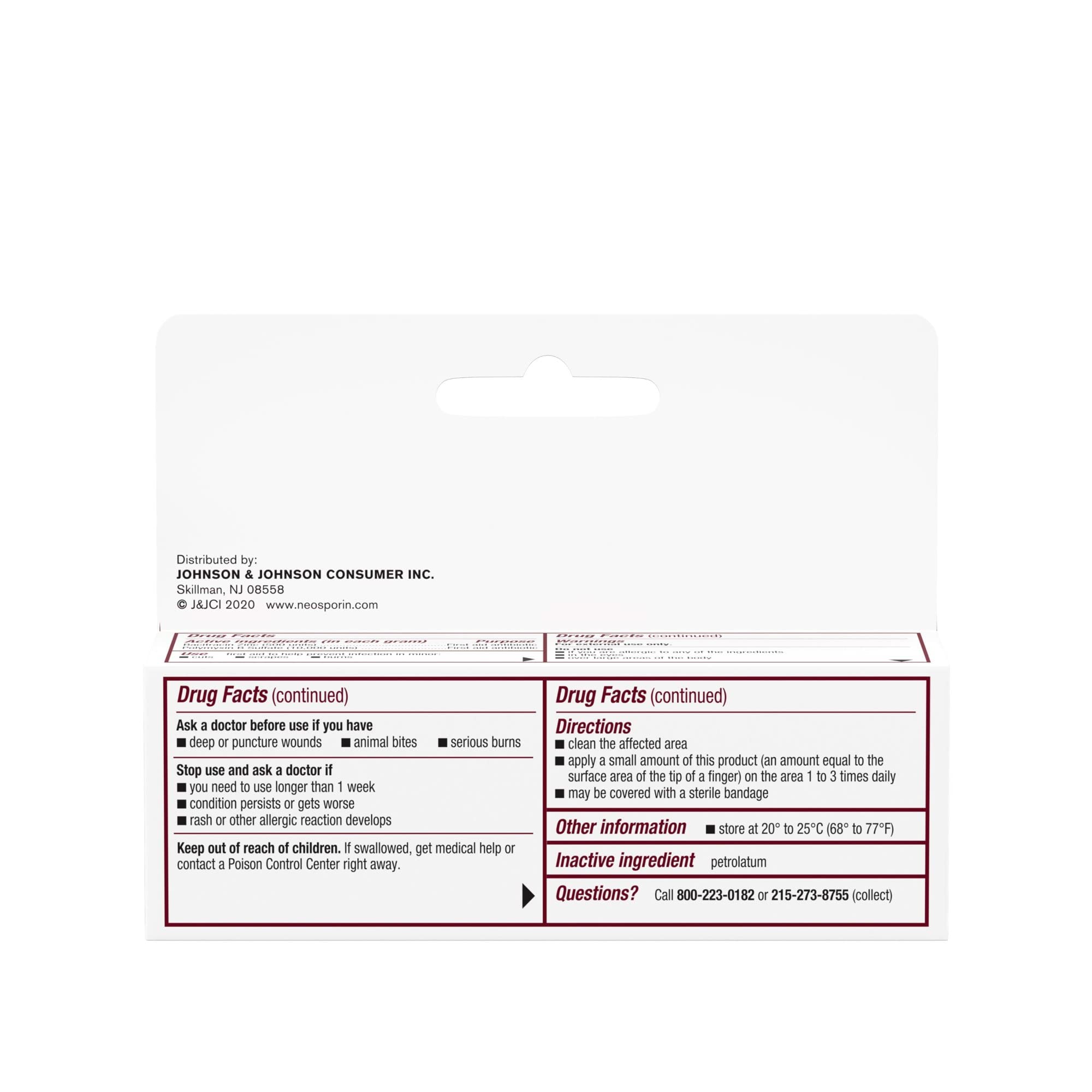 Polysporin First Aid Antibiotic Ointment, 0.5 Oz (Pack of 5) 3
