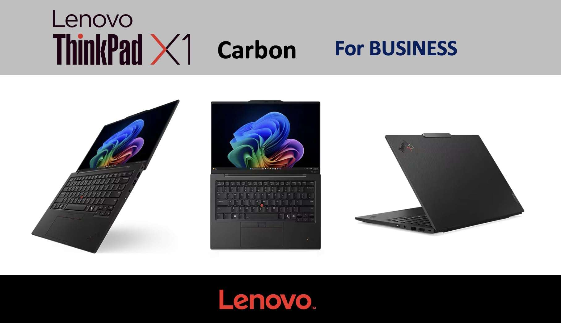 Lenovo Thinkpad X1 Carbon Gen 13 Business Laptop 14.0" OLED 2.8K Display (Intel Ultra 7-268V, 32GB LPDDR5X, 4TB PCIe SSD, Intel Arc 140V, Backlit KB, Fingerprint, 2 Thunderbolt 4, Win11Pro) w/DKZ Hub 3