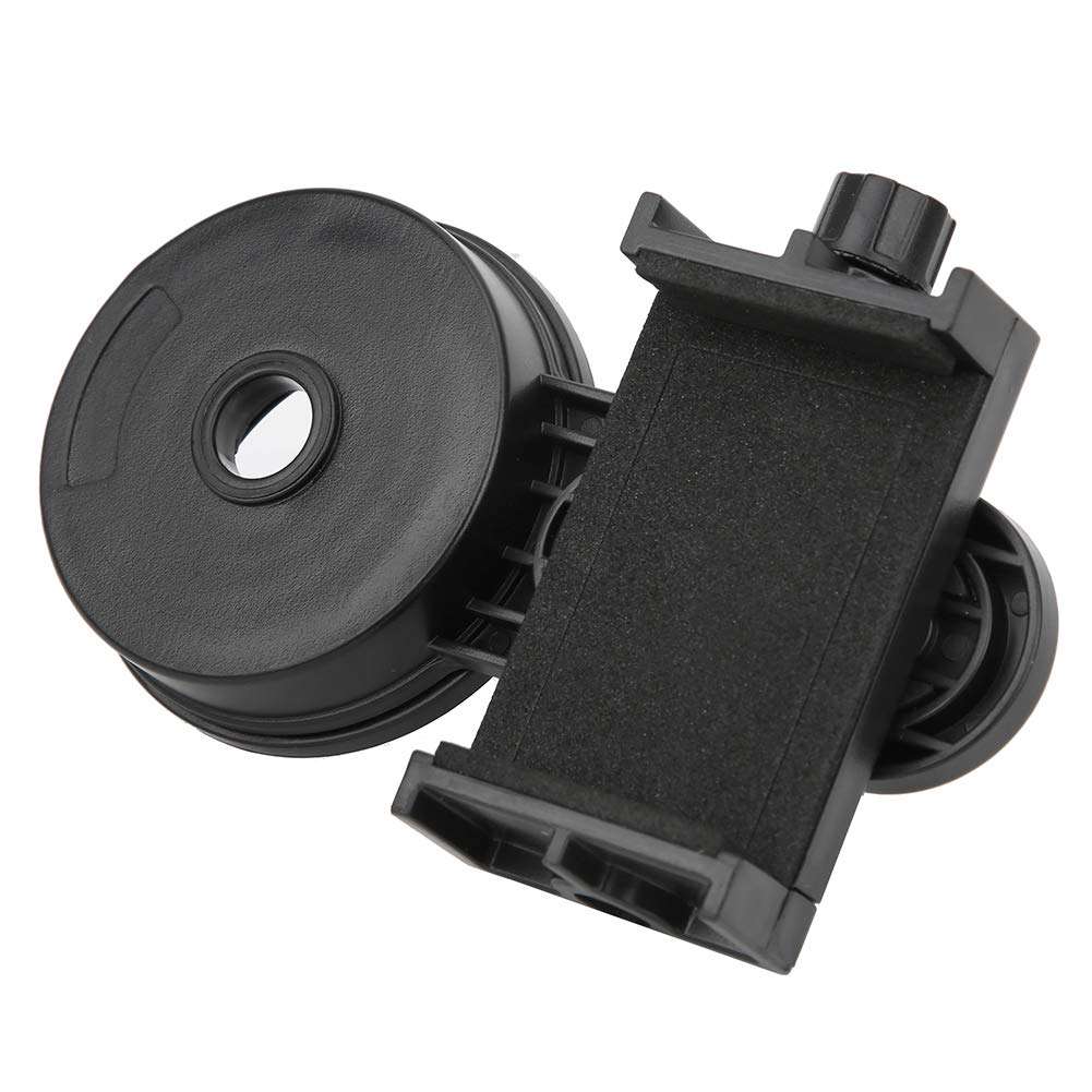 Oumij1 Cell Phone Adapter Mount, Monocular Smartphone Adapter Mount Quick Set-up Smartphone Mount for Microscope Scope Eyepiece Cell Phone Adapter Mount 1