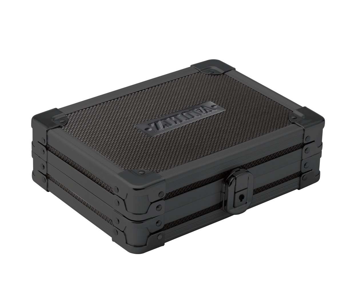 Vaultz Locking Mini Utility Box, 1.75 x 4.5 x 5.75 Inches, Tactical Black (VZ03488) 1