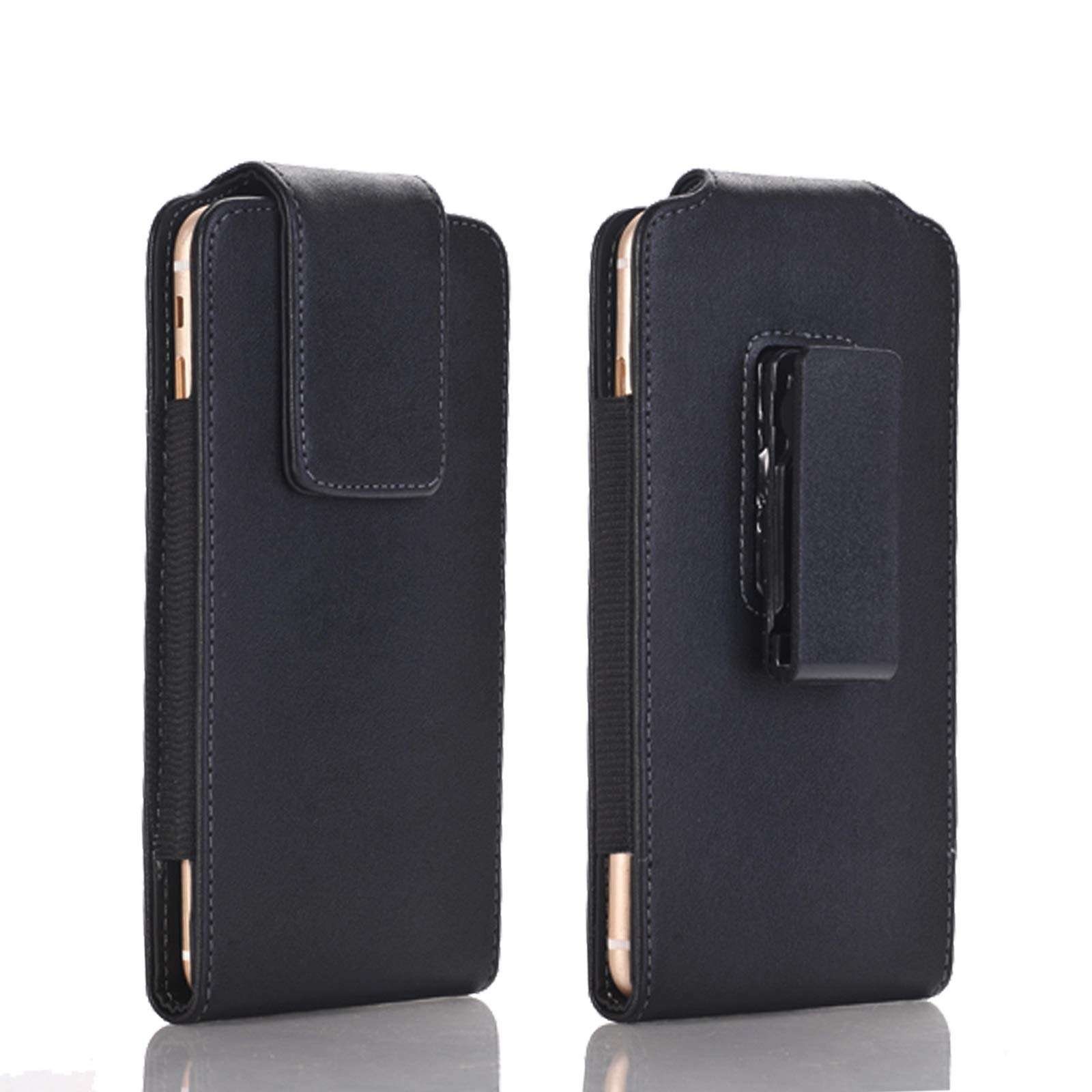 Mobile Phone Holsters Men Leather Belt Clip Holster Pouch Case for Samsung Galaxy S6,S6 Edge,J2 Core (2020),J2 Core SM-J260F/DS,A5, Cellphone Pouch Case Cover,Magnetic Flap Sleeves 1