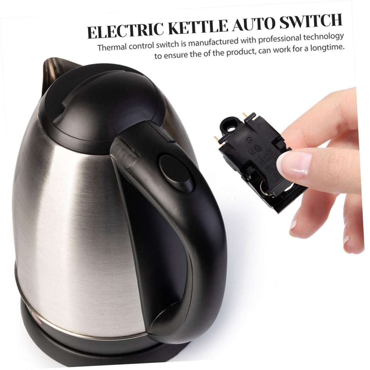 LALADEFIEE Electric Kettle Thermostat Auto Temperature Control 16a 10pcs Pack for Heater 6