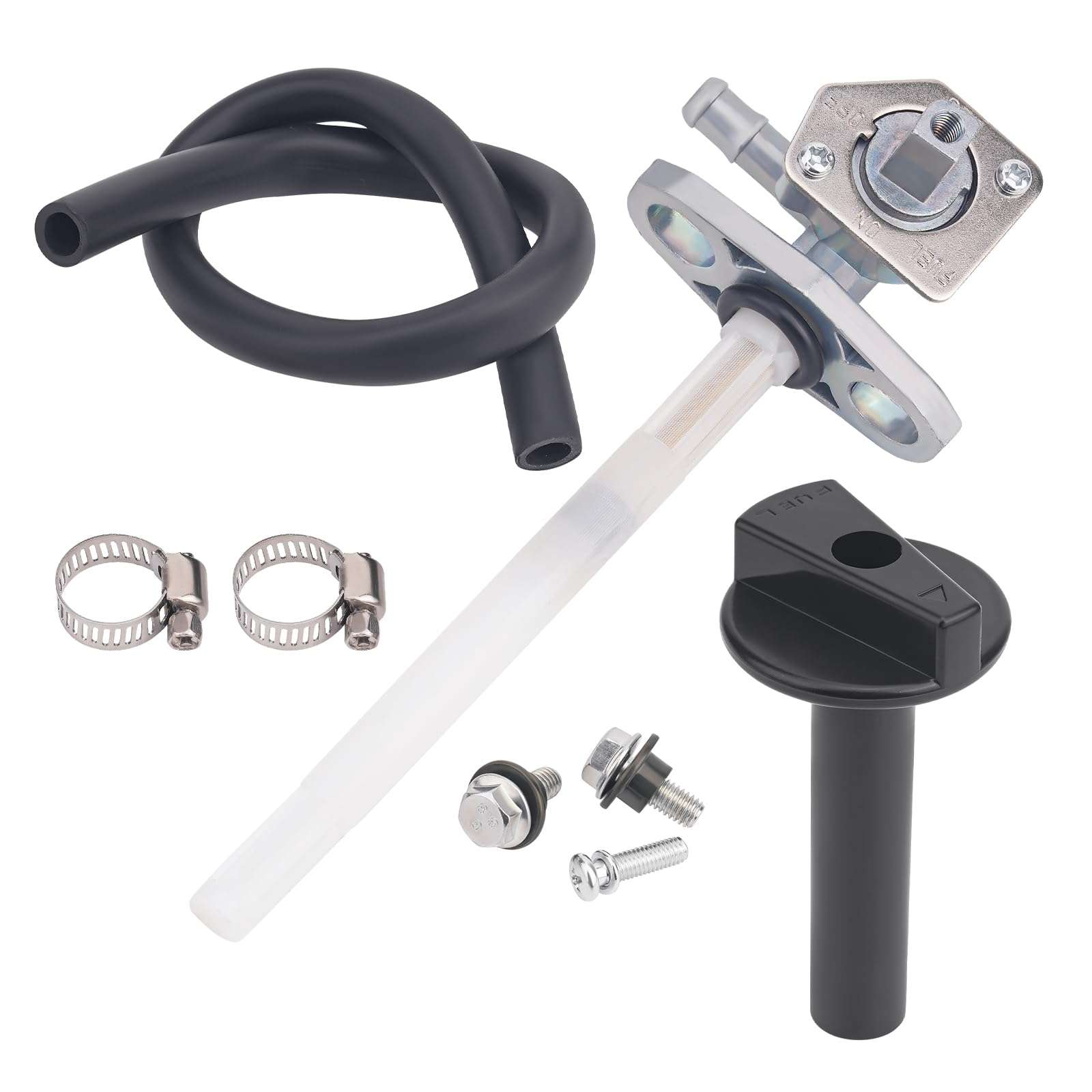 AHL Gas Tank Fuel Petcock Shut Off Valve Switch Compatible with Honda Rancher 350 TRX350TM 2x4 S 2000-2003 400 TRX400FA 4x4 at 2004-2008 400 TRX400FGA 4x4 at GPScape 2004-2008 4