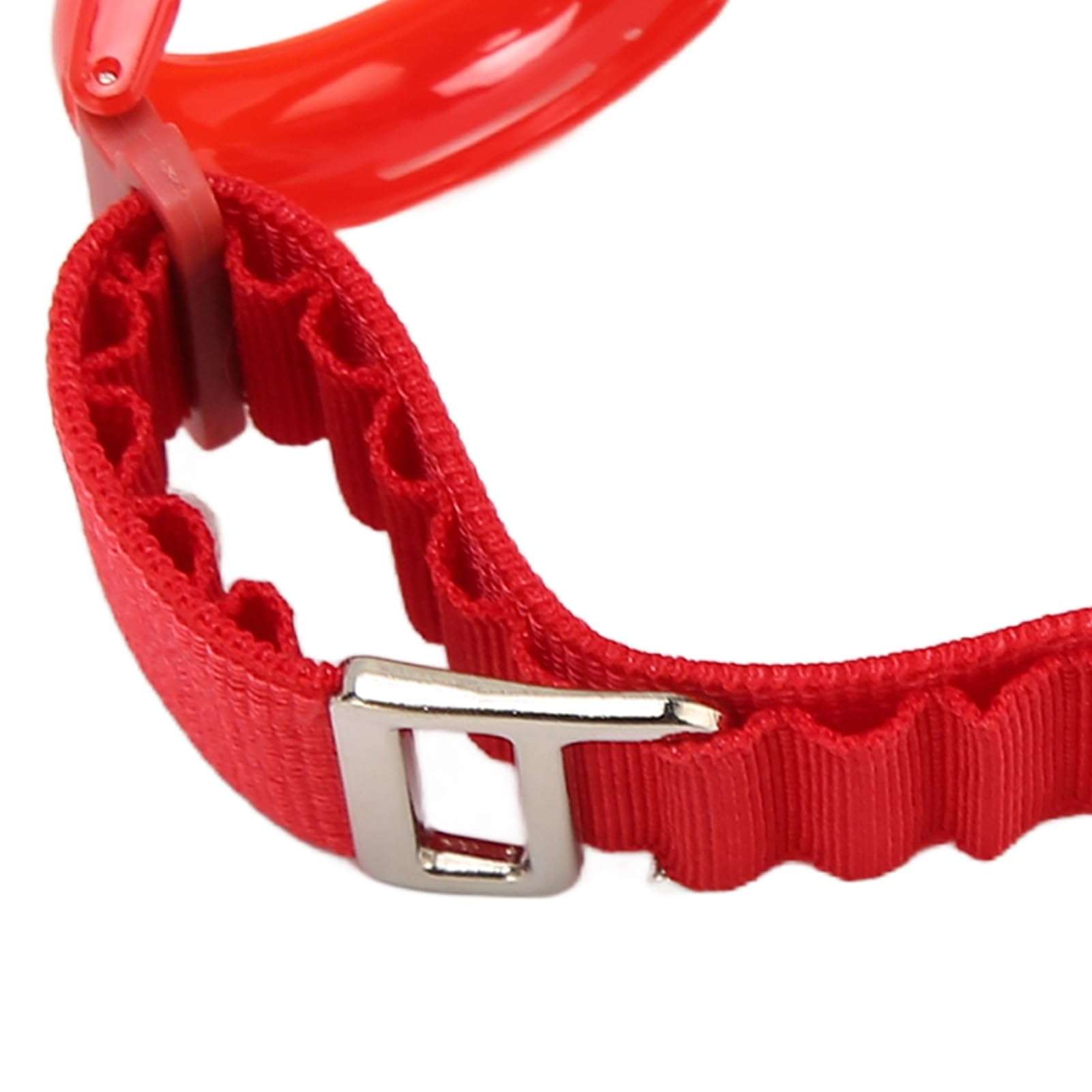 Watch Band Replacement with Plastic Protective Bumper Case, Adjustable Wristband Strap Elastic Fabric Nylon Watch Band for Pixel (Red with Red Case) 4