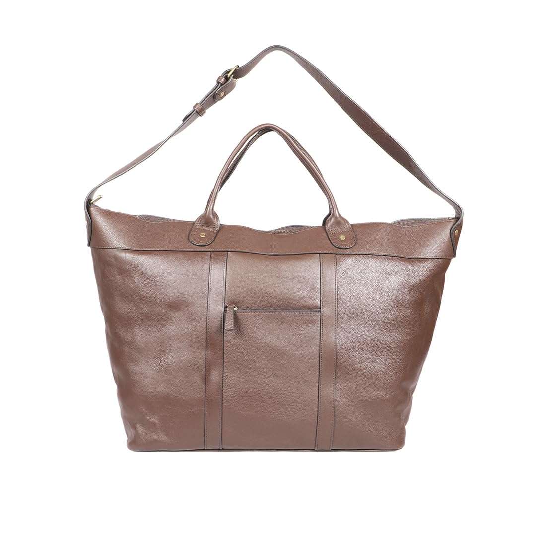 Hidesign Leather 63 cms Brown Travel Duffle (Parma) 1
