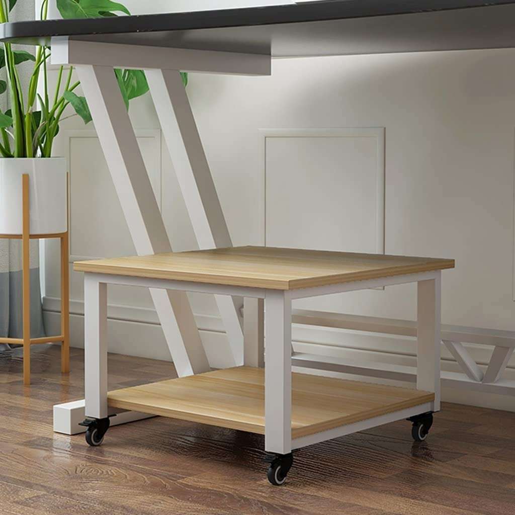 FHSRAEIP Printer Stand Small 3D Printer with 4-Wheel Stand for Printer Stand Under The Printer Table for Easy Moving Printer Stand Super Load-Bearing Stand Pr 4