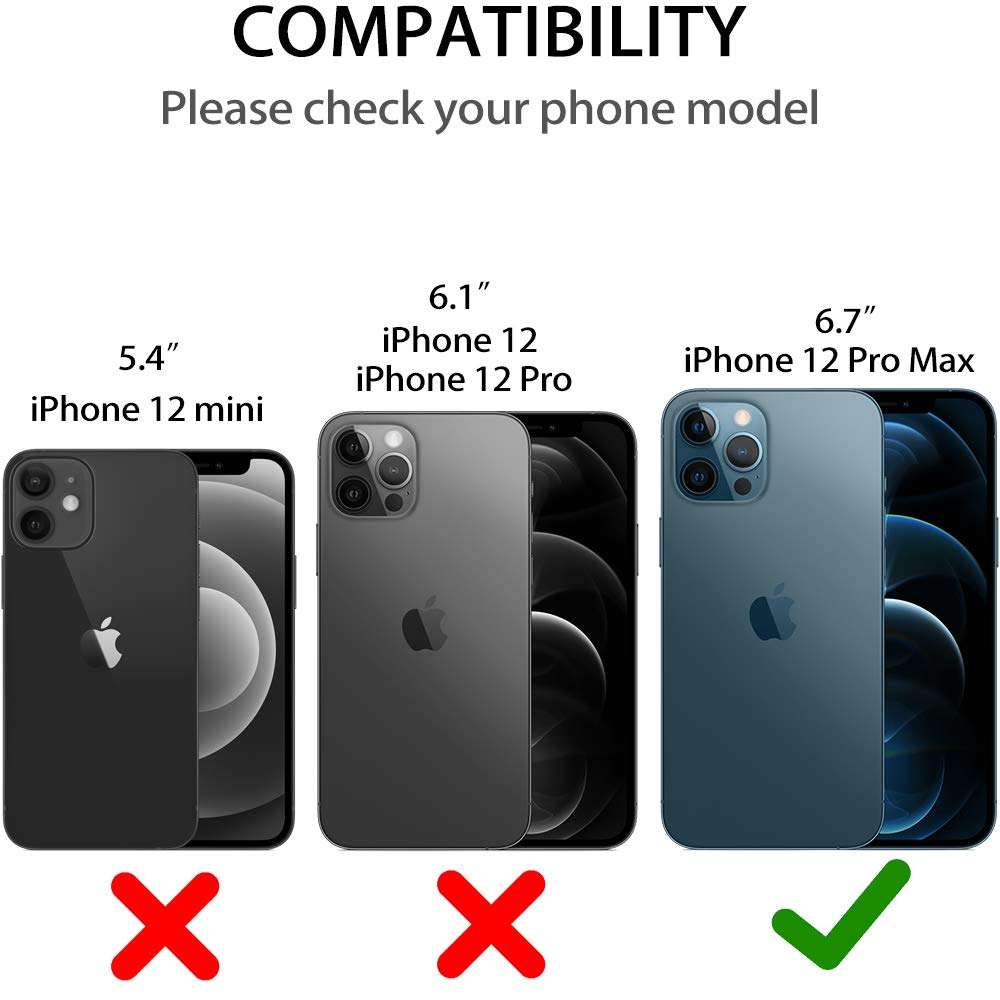 SiZiYNan Compatible with iPhone 12 Pro Max Case 2020 6.7 Inches Embossed Series PU Leather Wallet Case for Women Girls with Card Holders Phone Cases, Red 2