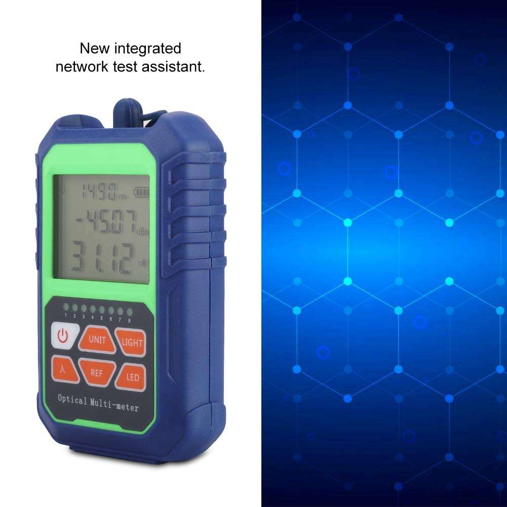 Bewinner Fiber Optical Power Meter Type A High Precision Mini Optical Power Meter with FC/SC/ST Connector Portable Optical Fiber Power Tester Measure for Testing FTTH CCTV CATV Tools 5