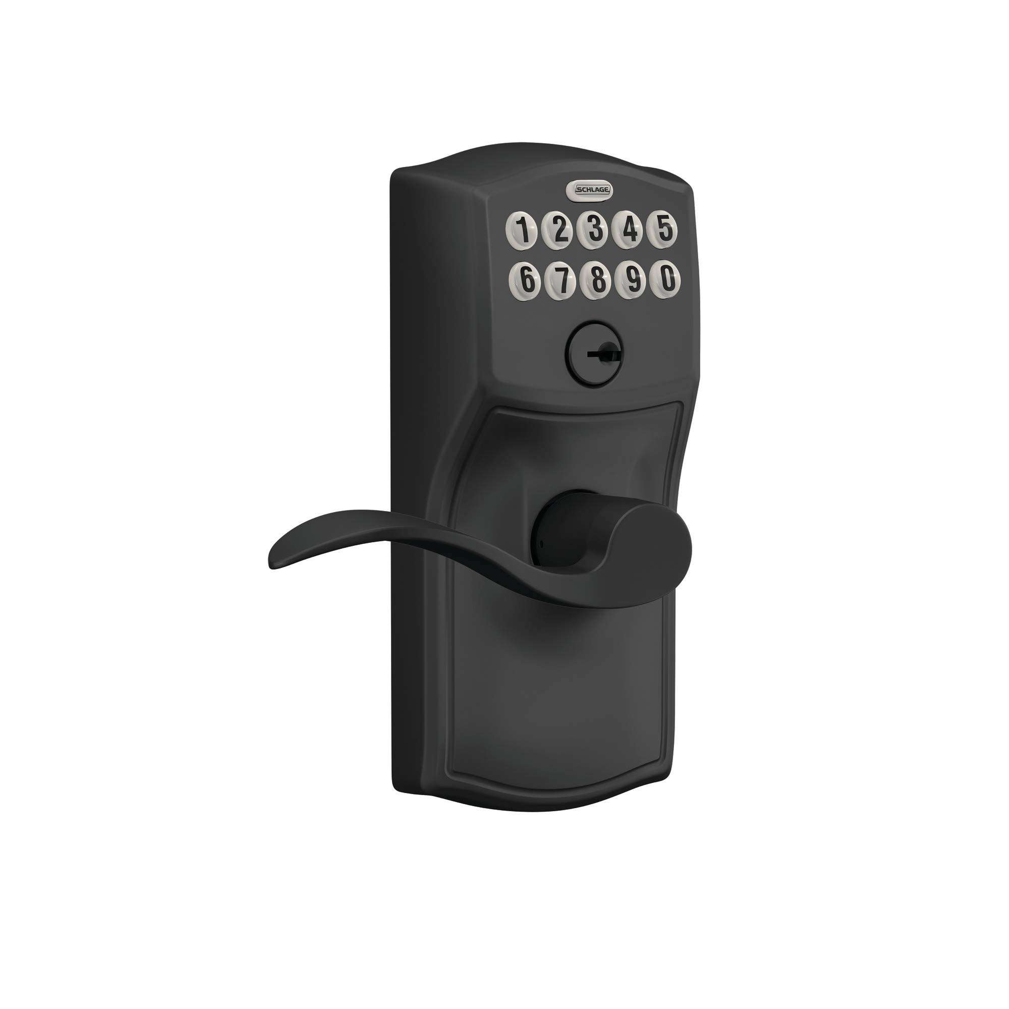 SCHLAGE FE595 CAM 622 Acc Keypad Entry with Flex Electronic Lock, Matte Black 5