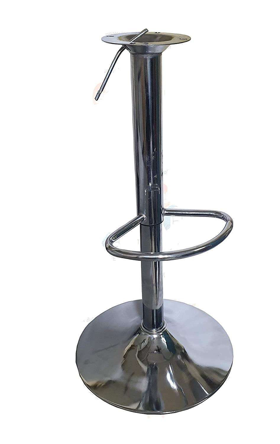 YANA Metal Bar Stool Accessories Parts Leg Round Chrome Iron Bar Stool Base with Fitting Set-1