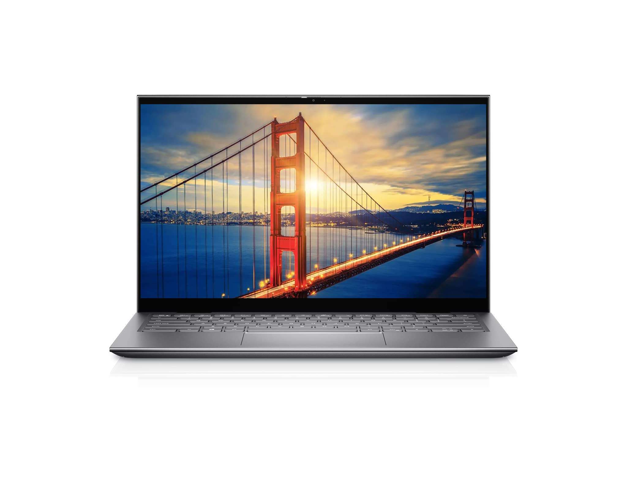 DELL 2022 Inspiron 5410 2-in-1 Laptop, 14" FHD Touch Display, Intel Core i5-1155G7, 16GB RAM, 512GB PCIe SSD, Backlit Keyboard, FP Reader, Webcam, HDMI, Wi-Fi 6, Windows 11 Home, Silver 2