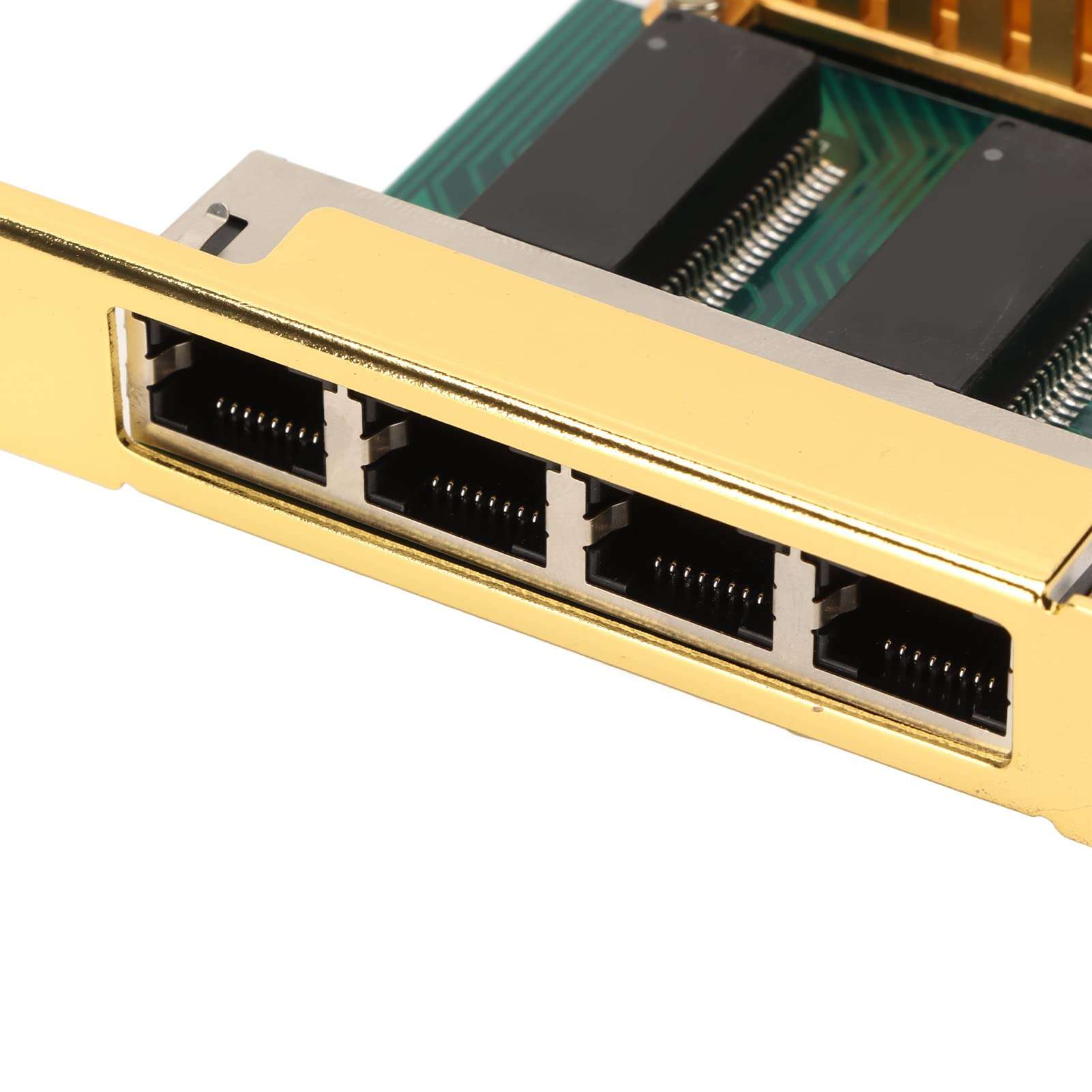 4 Port RJ45 PCI E Gigabit Ethernet Card, PCI Express Network Card I350 Chip PCI Express Network Adapter Card Fast Ethernet PCI E Network Adapter 6
