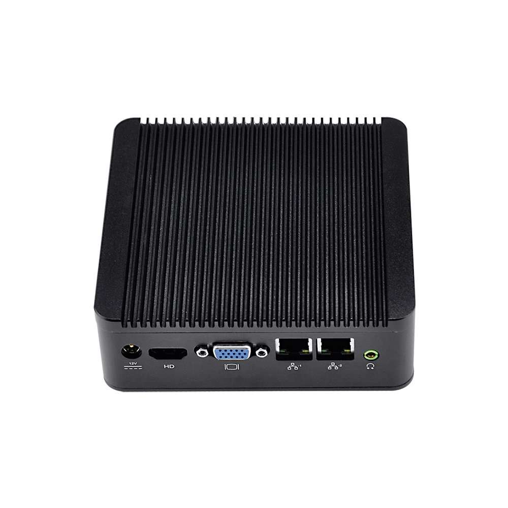 Qotom Mini PC Quad core 2.0 GHz 2GB RAM 32GB SSD Fanless Bay Trail j1900 Mini PC Windows 3