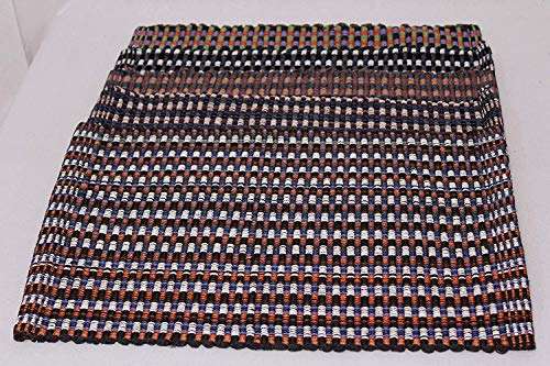 Shankara Cotton Bath Mat for Home Entrance Pack of 5 (Multi, 16X24 Inch) 1