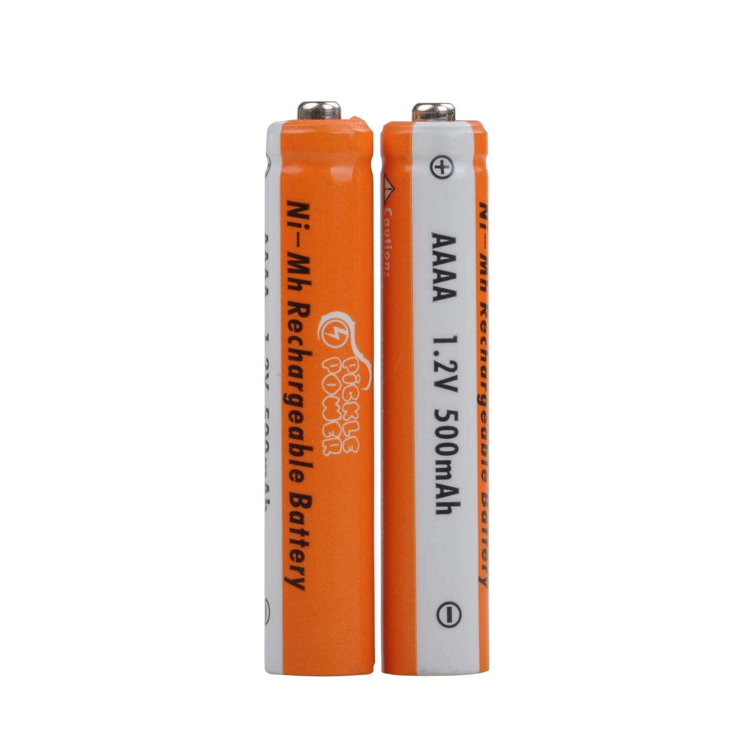 Pickle Power AAAA Rechargeable Batteries,500mAh Ni-MH Rechargeable AAAA Battery for Surface Pen Active Stylus,2 Count