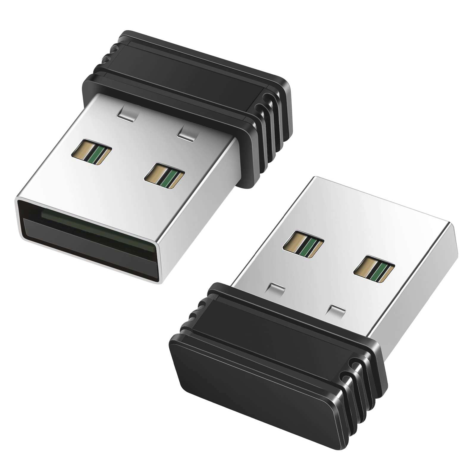 AUEDROT Mouse Jiggler Undetectable USB Mouse Mover NO Software Required for Computer, Automatic Mini Mouse Shaker Driver-Free Mouse Movement Simulator Keep Computer/Laptop Awake, Plug & Play (2 PCS) 1