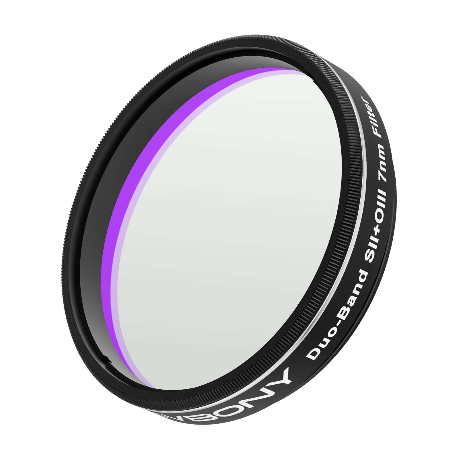 SVBONY SV220 Telescope Filter, SII & OIII 7nm Dual-Band 1.25" Nebula Filter, High Transmission Cut-Off Depth OD5, Use with One-Shot Color Camera, Reduce Light Pollution for Astrophotography 1