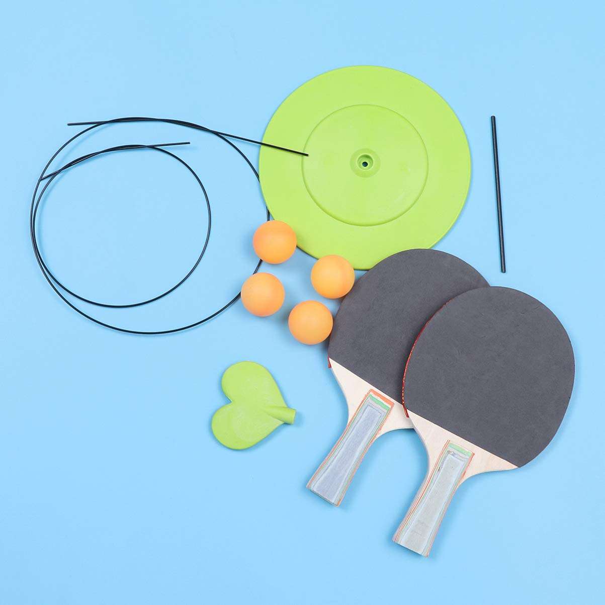 BESPORTBLE 1 Set Table Tennis Training Device Sports Training Toy for Children Table Tennis Training Tool Pong Trainer Machine Toys for Kids Toy for Kids Robot Individual pingpong 6