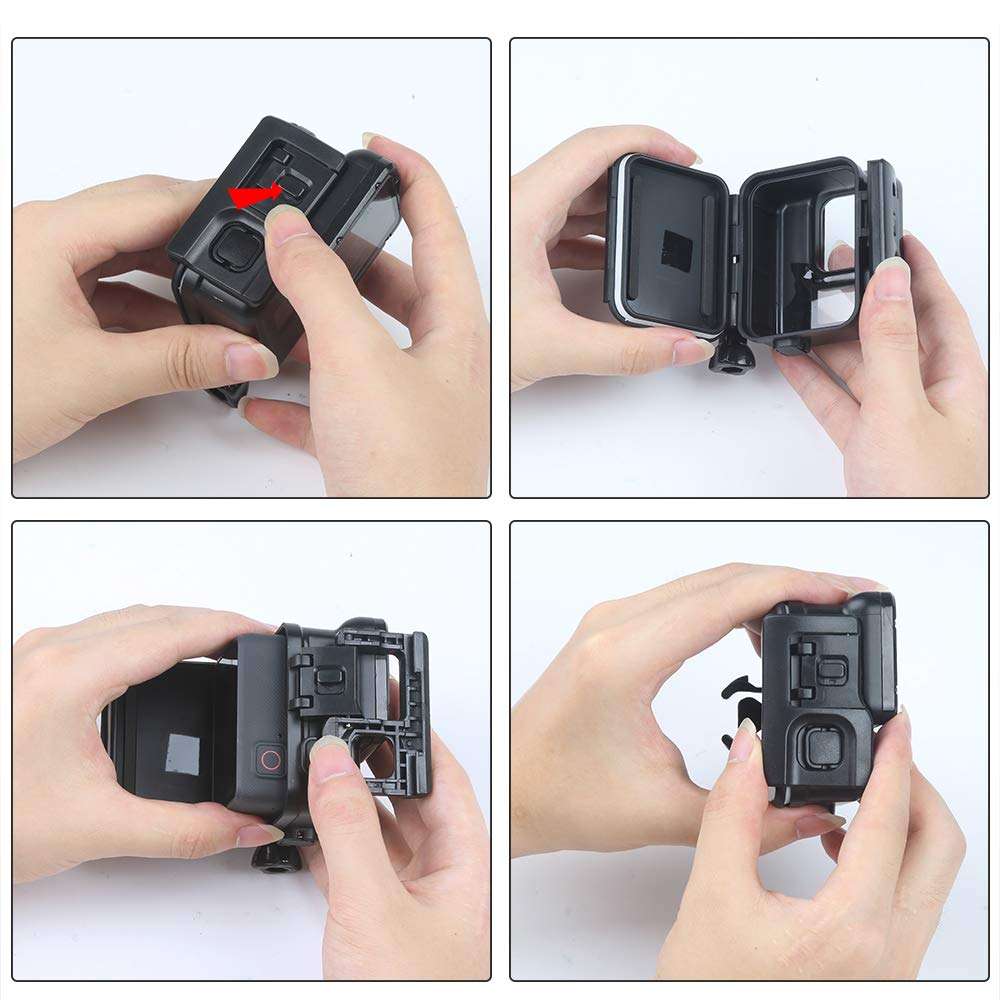45M Underwater Waterproof Case for GoPro Hero 7 6 5 Black Go Pro Hero 6 7 Camera Diving Housing Mount for GoPro Accessory 6