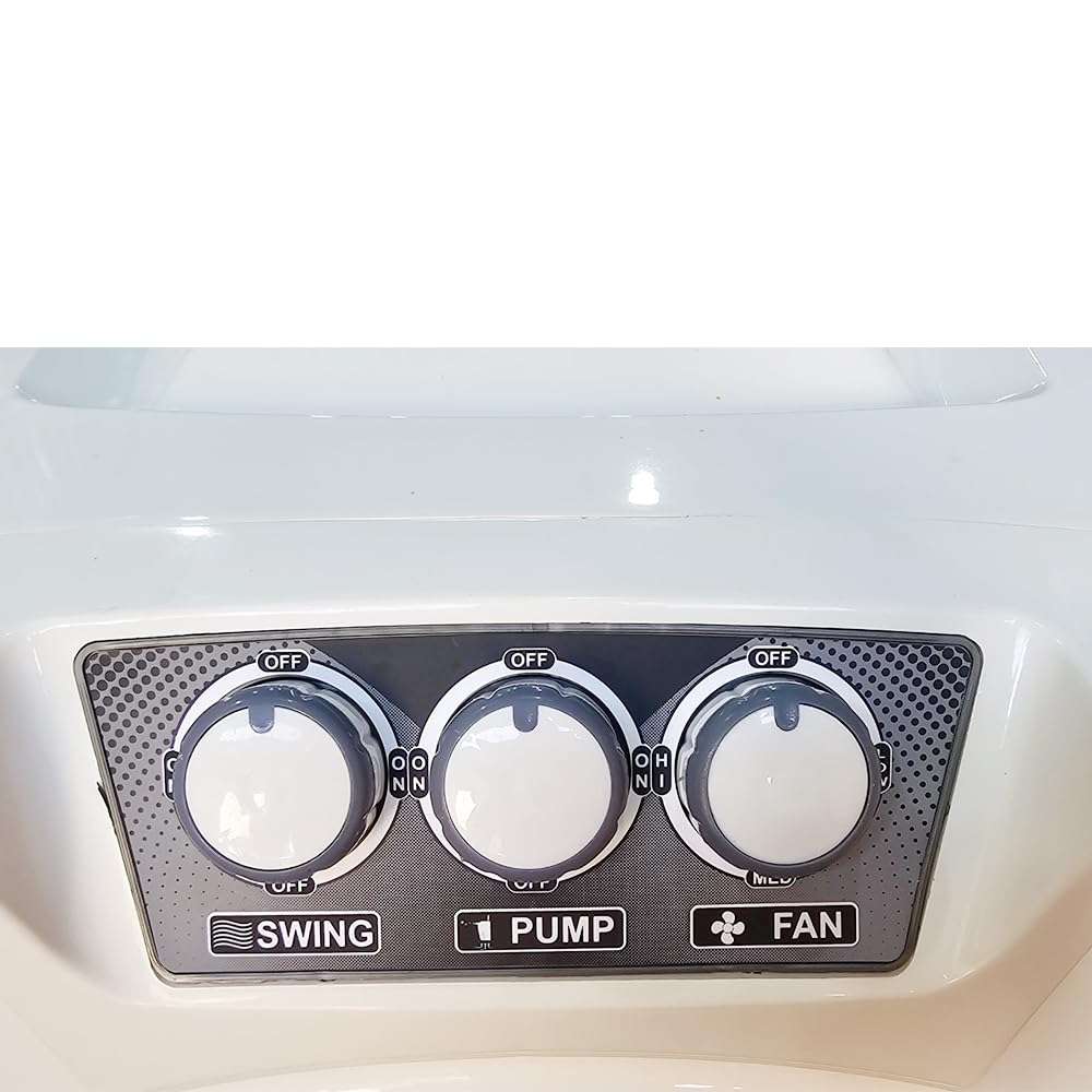 ForeSpace - Maestro-M4H - 75 Litres Desert Air Cooler for home | For Larger Room| High Density Honeycomb Pads | High-Speed | Ever-last Pump | Humidity Control - White 5