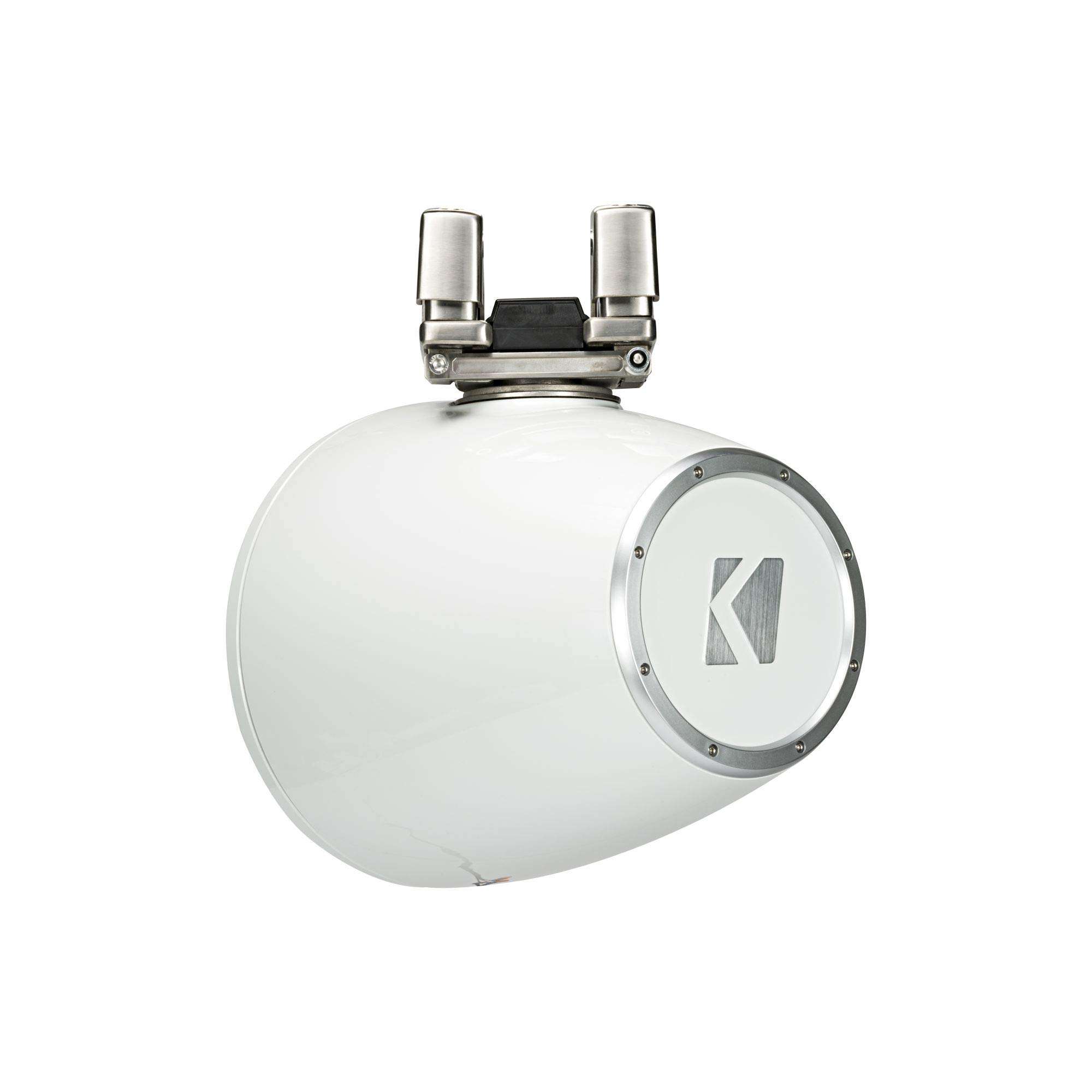 Kicker (2 Pair) KMTC114W KMTC11 11" Horn- Loaded Tower System Pair 4-Ohm White 5