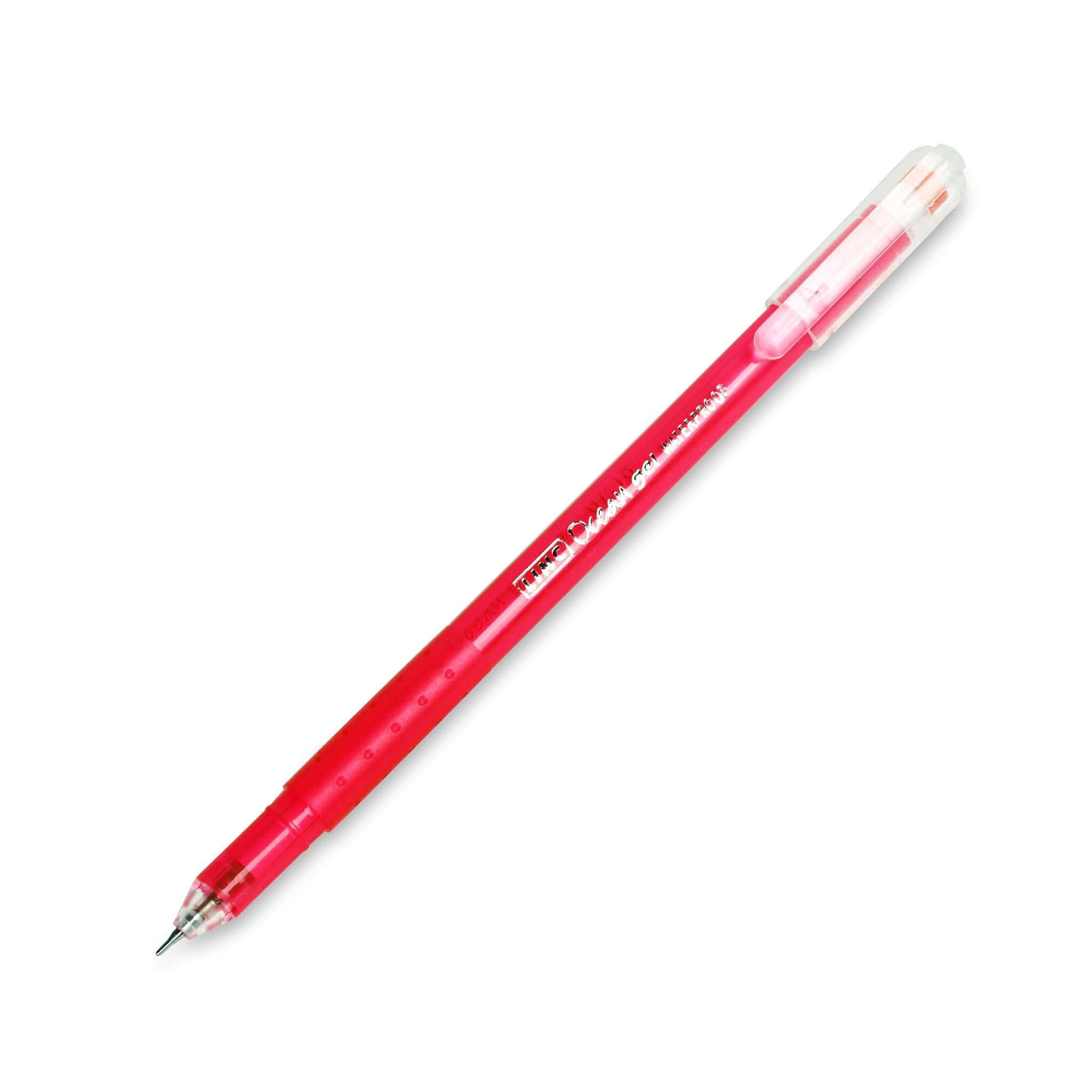 Linc Ocean Classic Gel Pen, Red, 10 pcs 3