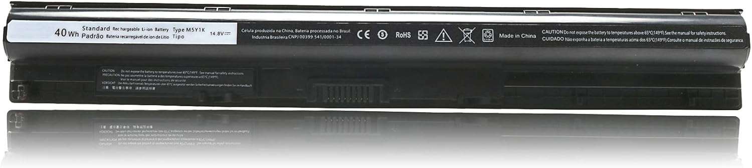 M5Y1K Laptop Battery for Dell Inspiron 14 15 3000 15 5000 Series 3451 3452 3551 3552 3558 3567 5458 5551 5555 5558 5559 5755 5758 5759 Vostro 3458 3558 fit M5YIK HD4J0 VN3N0-14.8V 40Wh 6