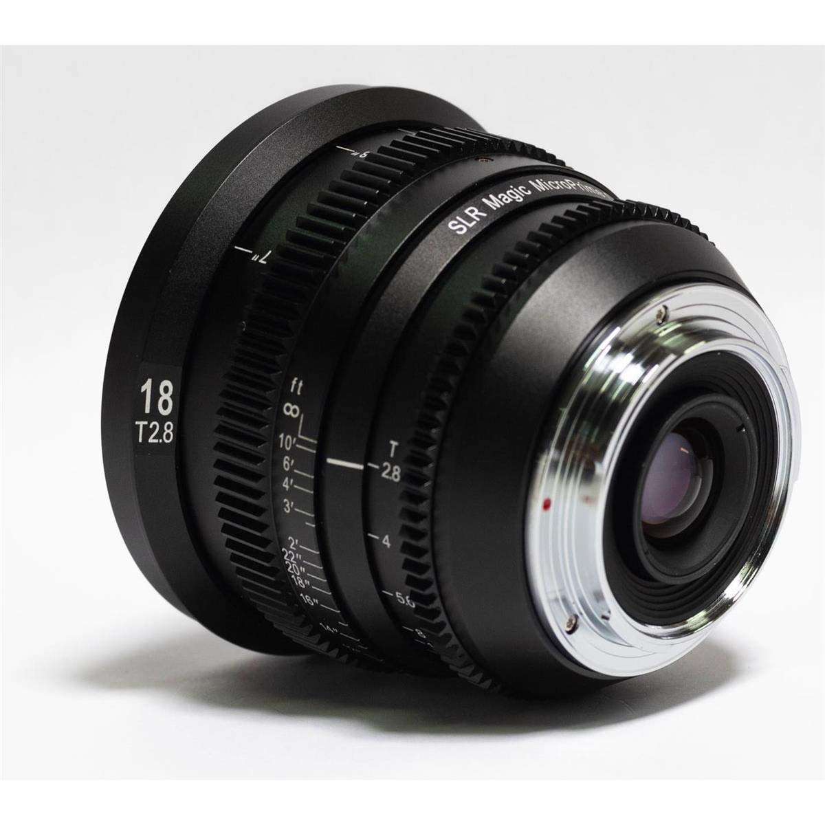 SLR Magic MicroPrime Cine 18mm T2.8 for Fuji X Mount 1