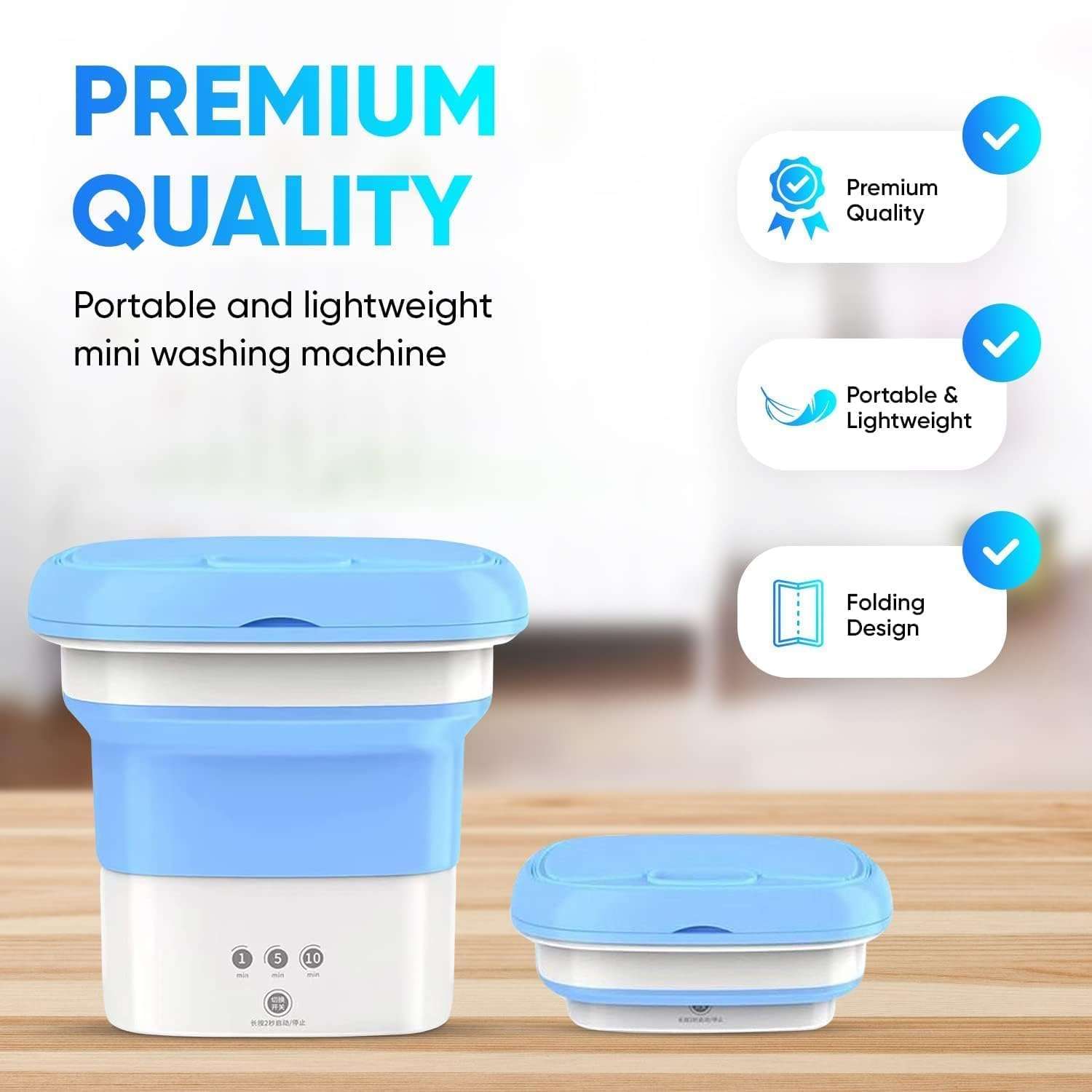 SeMi AuToMaTiC FoLdInG 11L SmAlL MiNi WaShInG MaChInE WiTh DrYeR DeEp CLeAnInG FoR UnDeRwEaR WaShINg MaChInE ClOtHeS WaShEr 5