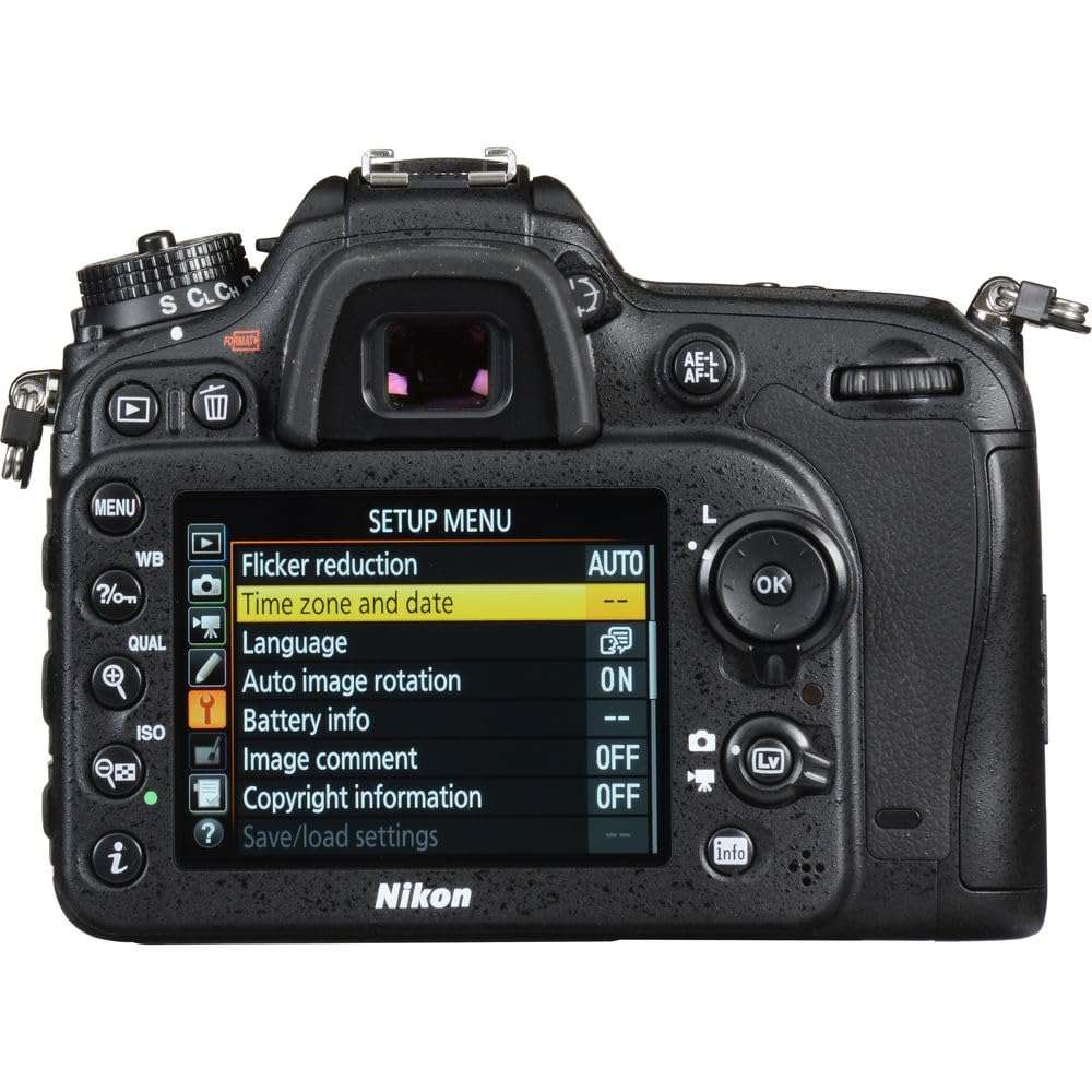 Nikon D7200 24.2 MP DX-Format Digital SLR Camera + 3X EN-EL15C Battery + External Charger + 2X Extreme PRO 64GB Card + 12 Inch Flex Tripod + Photo Editing Software + Mic + External Monitor + More 6