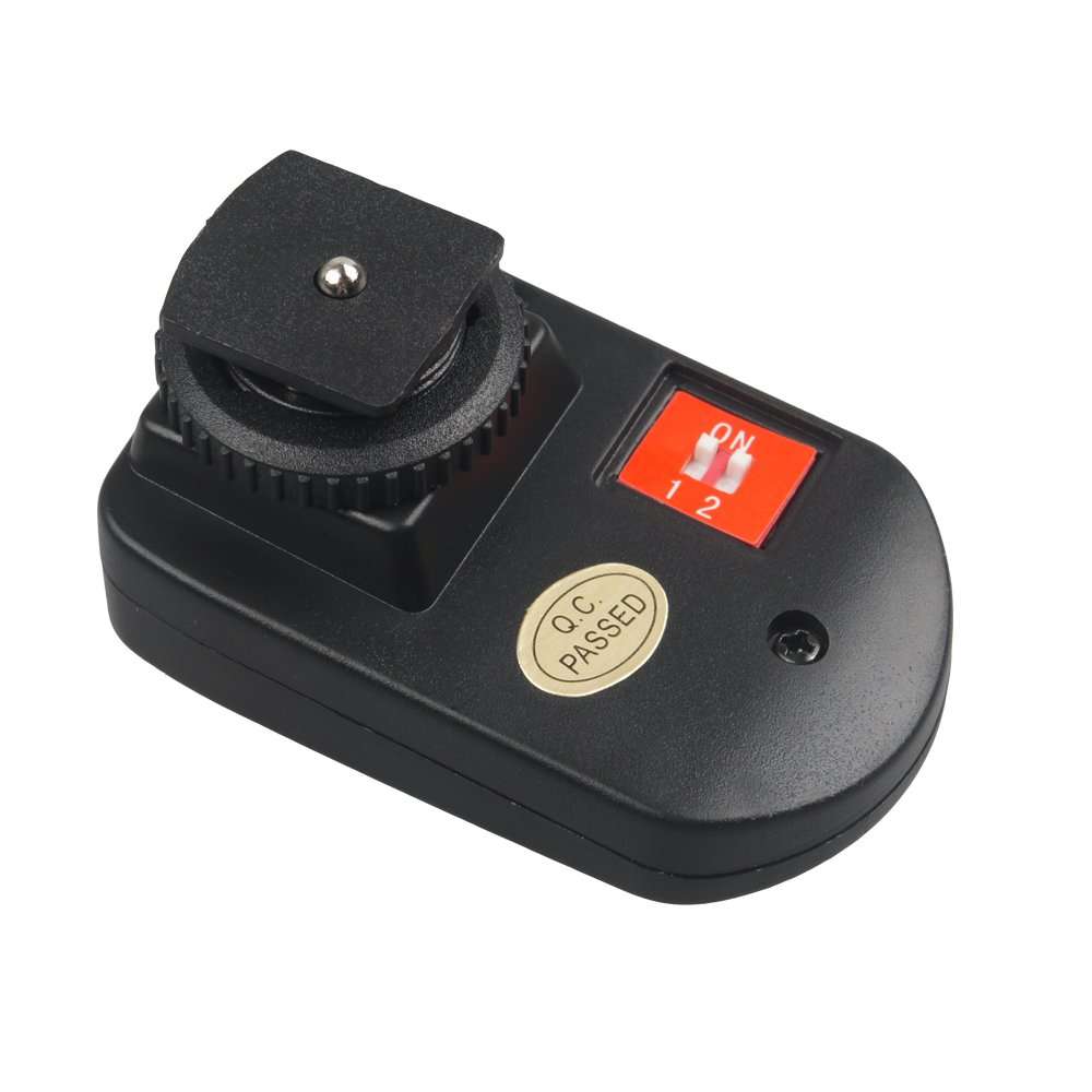 FLAWISH AC-04 4Channels Wireless Radio Flash Remote Trigger Receiver for DSLR Camera 4