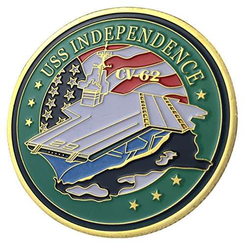 U.S. Navy USS Independence / CV-62 GP Challenge Coin 1126# 1