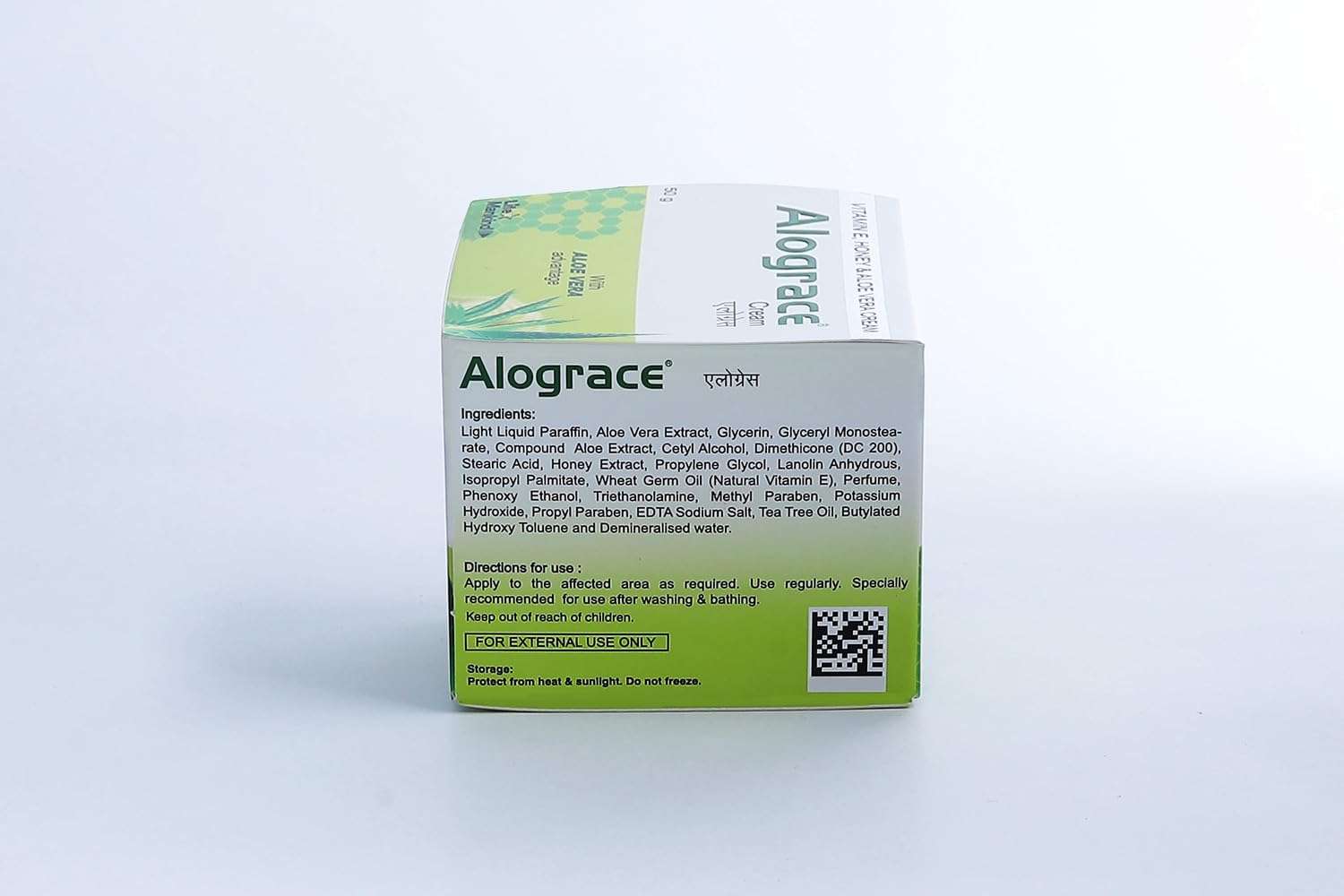 Alograce Moisturizing Cream with Vitamin E, Honey & Aloe Vera | for Normal, Dry and Sensitive skin | 50 gm 5