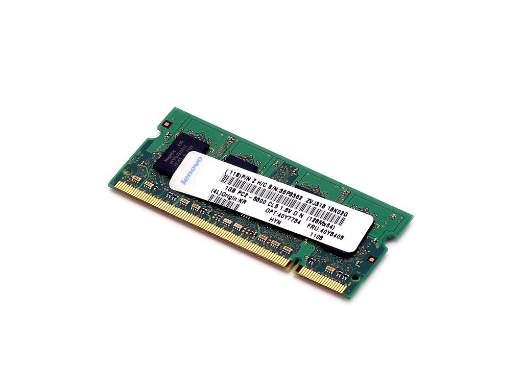Lenovo 40Y7734 1GB PC2-5300 667MHz DDR2 SDRAM SODIMM Memory