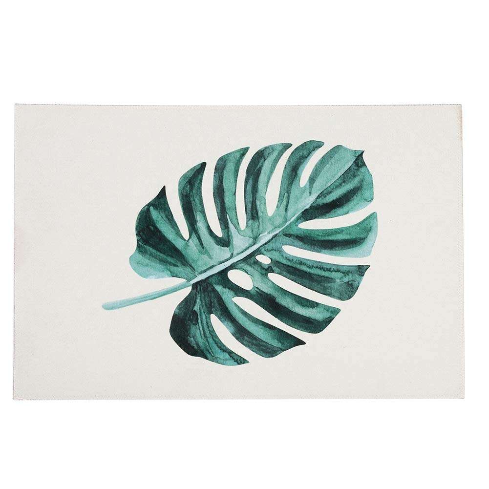 Non Slip Mat, Super Absorbent Washable Front Door Mat Bathroom Rug for Drying for Bathroom Bedroom, Kitchen 1