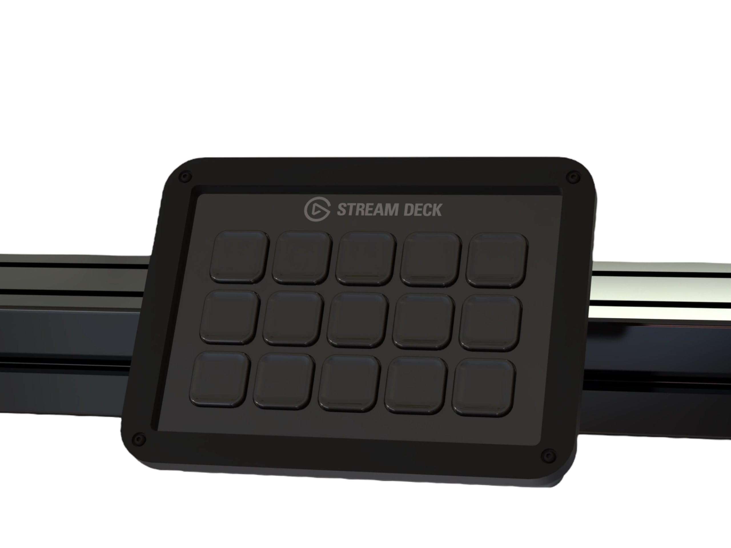 Generic MK1 (Before 2021) Stream Deck Mount for Sim Rig, Black 6