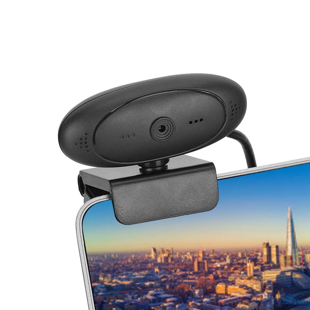 Web Camera with Microphone, HD 1080P Computer Camera, PC Camera Webcam, USB 2.0 Webcams, Built-in Microphone for Callings, Streaming, Video Conferencing, and Recordings(Black)