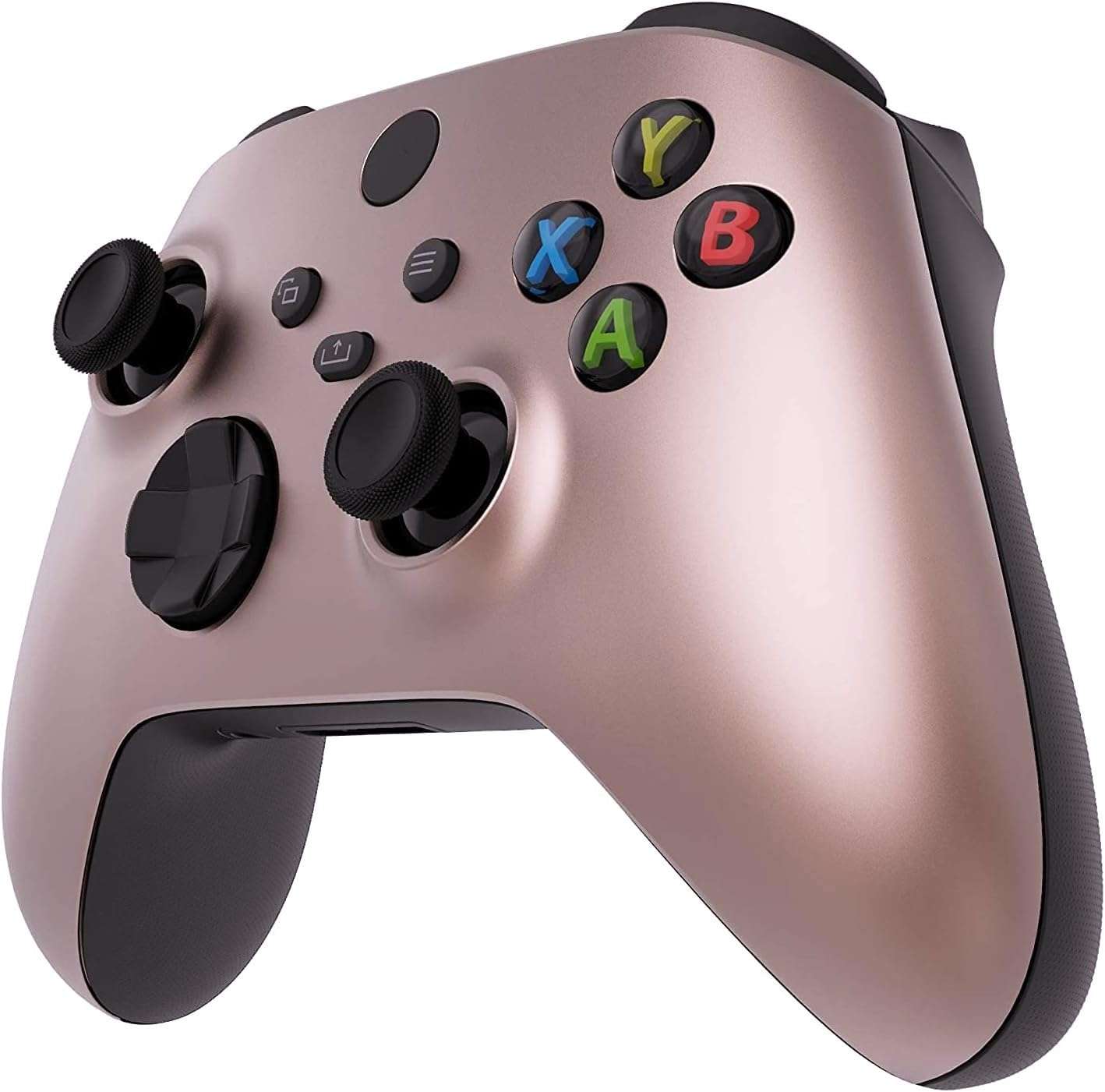 Xbox Soft Touch Design Custom Gaming Controller -Soft Shell for Comfort Grip X for Microsoft Xbox Pink (Rose Gold) 4