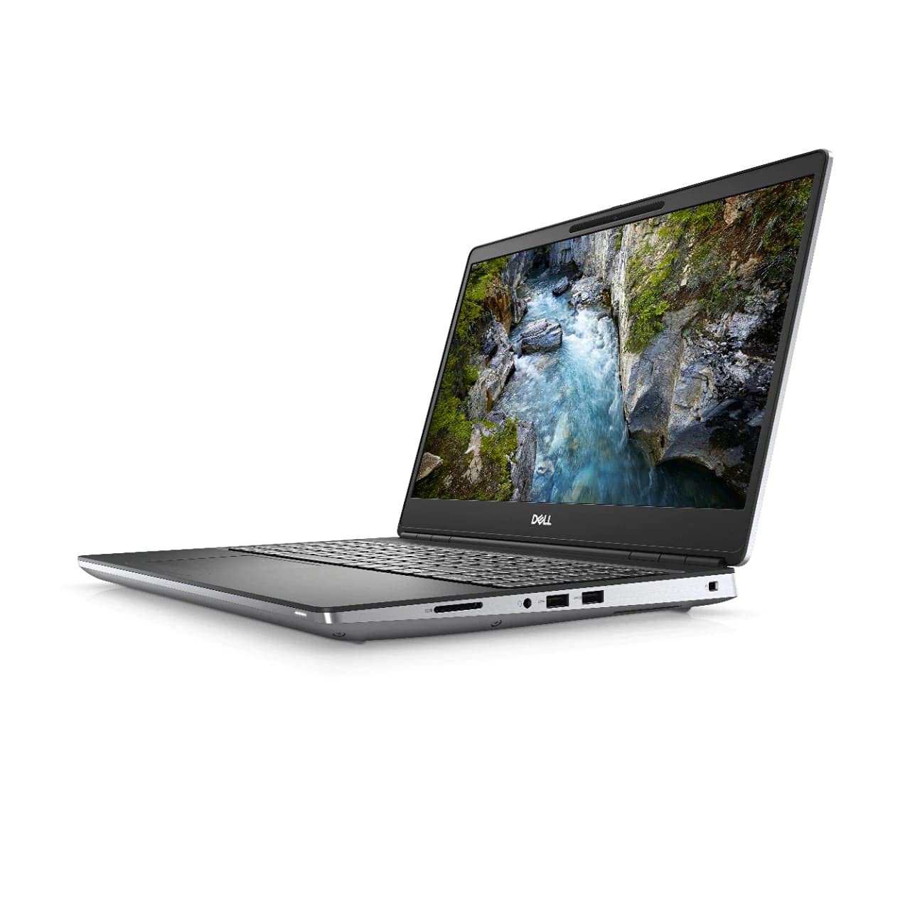 Dell Precision 7550 Workstation Laptop | 15.6" 1920x1080 FHD | Core i9-10885H - 1TB SSD Hard Drive - 32GB RAM - Nvidia Quadro T1000 | 8 cores @ 5.3 GHz - 4GB GDDR6 Win 10 Pro Silver