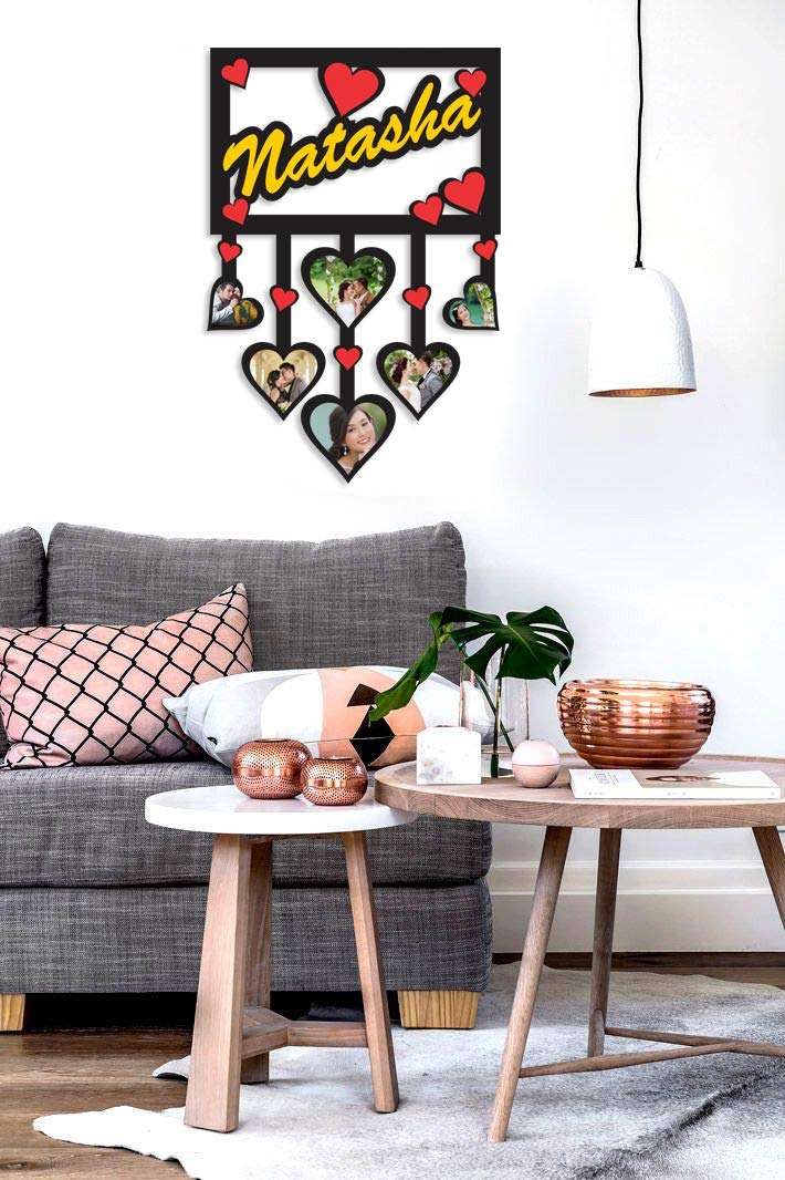 Chitransh Personalized Photo Frame with Your Name and Photos (IM-10) 3