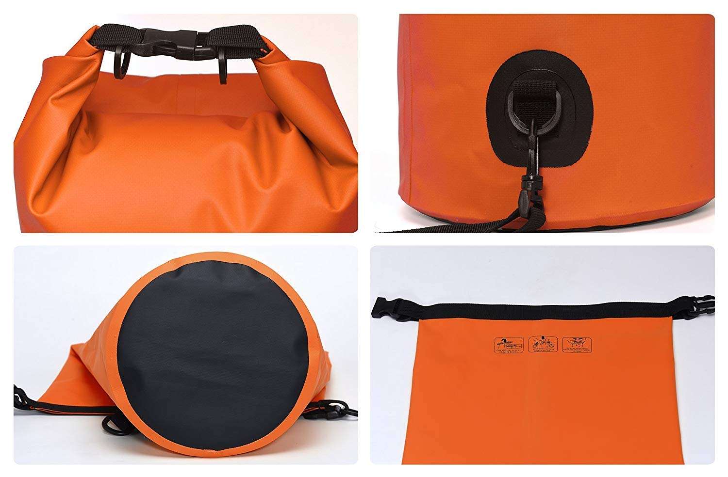 EXSESON Compression Waterproof Dry Sack Bag Rafting Kayaking Fishing Camping 5