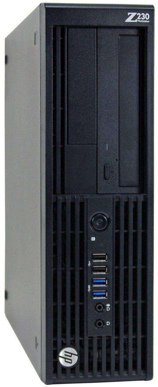 HP Z230 Workstation Gaming Computer Desktop, Intel Core i5-4590, 16GB DDR3 RAM, 240GB SSD & 2TB HDD, USB 3.0, NVIDIA GeForce GT 1030 2GB, HDMI, DVI, WiFi - Windows 10 Professional (Renewed) 1