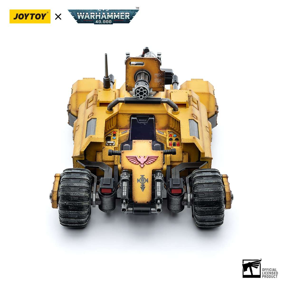 YYFFTOY JoyToy 1/18 Warhammer 40K Imperial Fists Primaris Invader ATV Chariot Model Toys 3