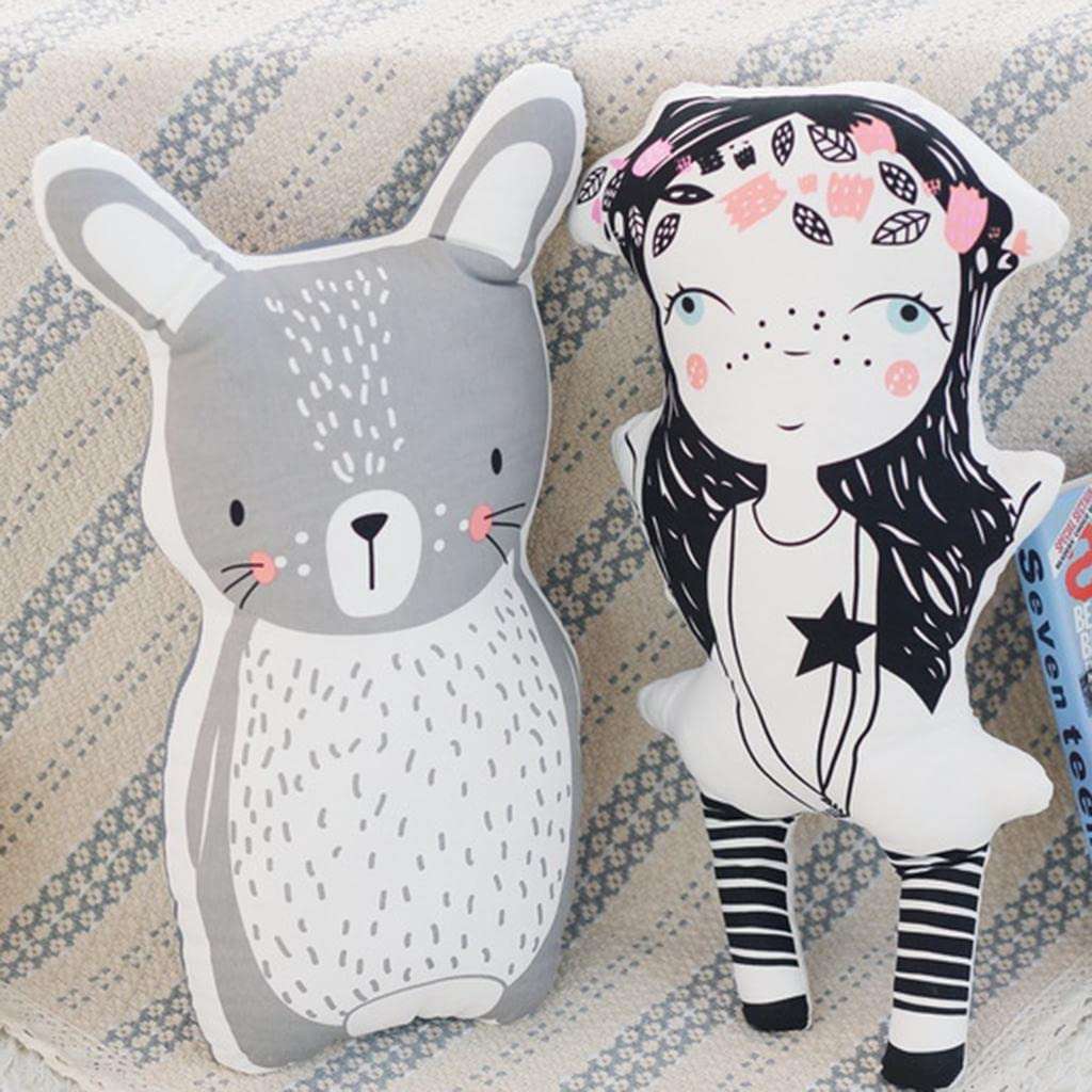 myaddiction Baby Fancy Dress Unicorn Doll Plush Toys Lumbar Sleep Pillow Little Girl 1