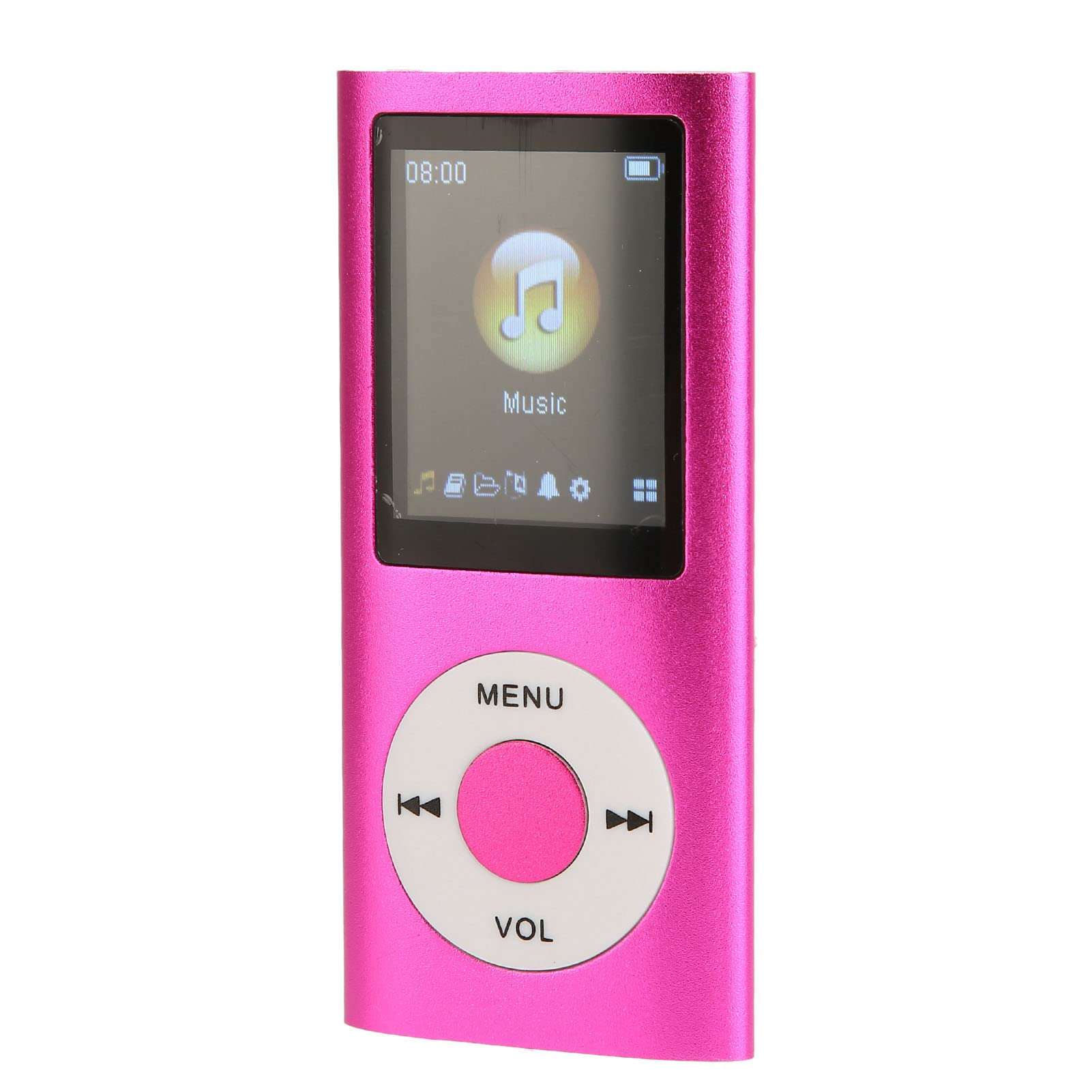 MP3 Player with Lossless Sound, Memory Card Support, Easy to Use, Long Battery Life, Aluminum Alloy, for Students Running Walking 1