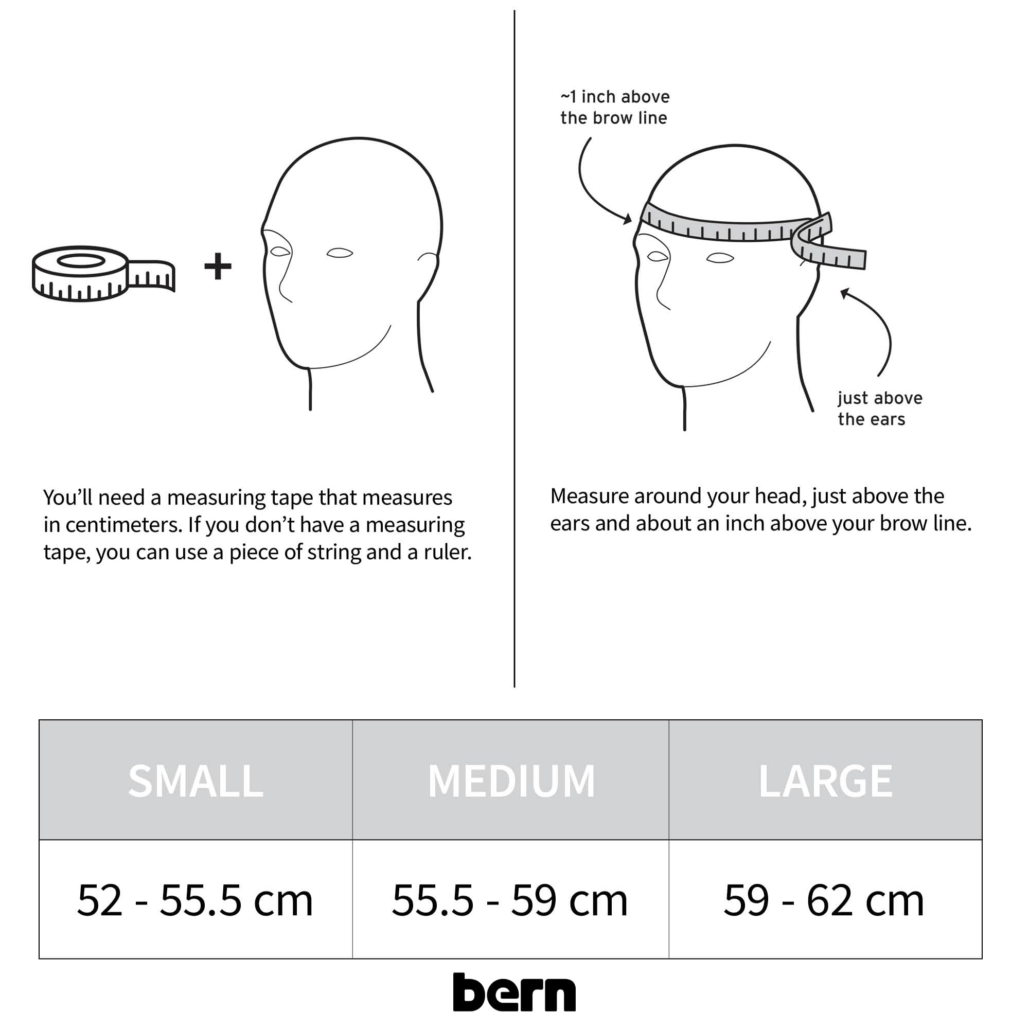 Bern Watts Classic Snowboard Helmet for Men and Women, EPS, All-Season, Matte Black, Medium 5