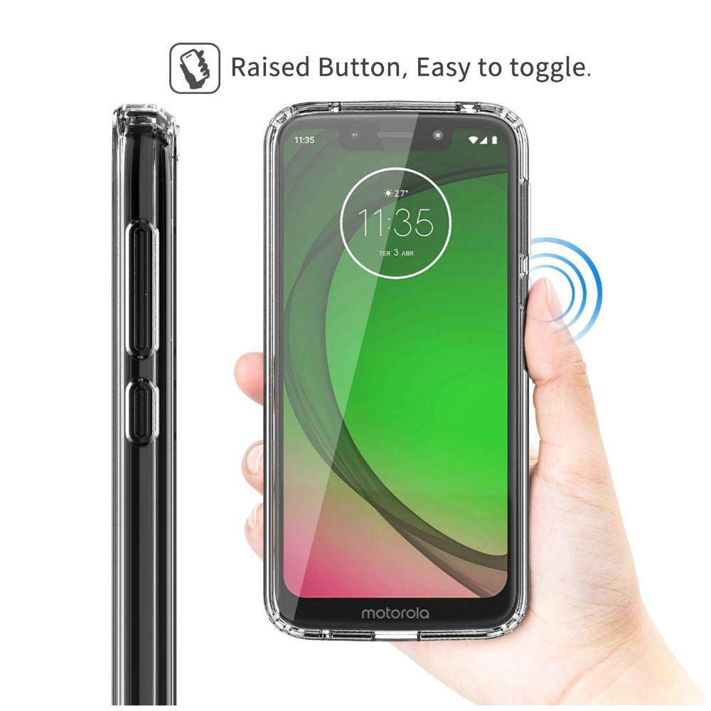 Bettop case for Moto G7 Play (US Version), T-Mobile Revvlry case, Flexible Soft TPU Case with Fashionable Painted Pattern Designs for Moto g7 Play XT1952 case (Rose) 2