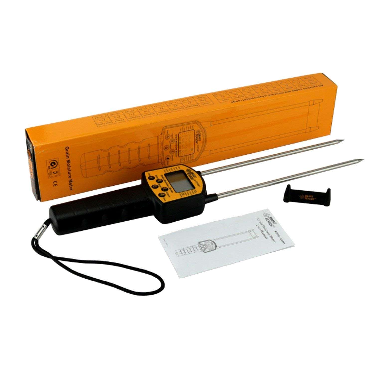 KANJJ-YU Water Quality Tester Digital Grain Moisture Meter Hygrometer Grain Measure Moisture Humidity Tester AR991 Use for Corn,Wheat,Rice,Bean,Wheat Flour Fodder Rapeseed Seed 2